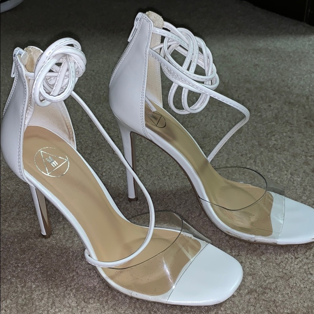 Missguided clear heels